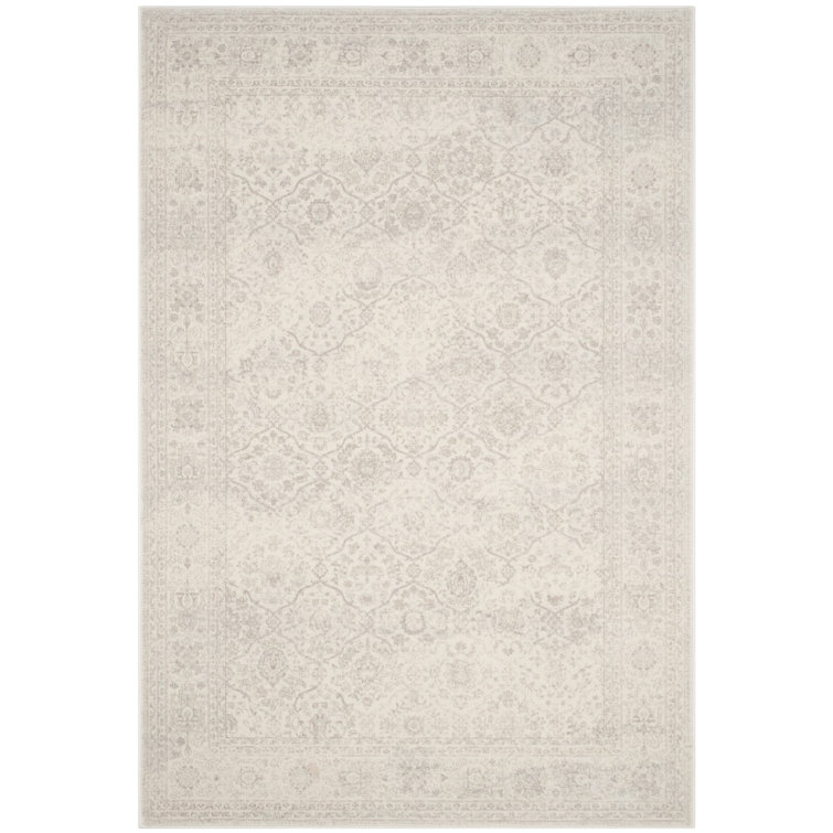 Ophelia & Co. Overholt Oriental Cream/Light Gray Area Rug & Reviews